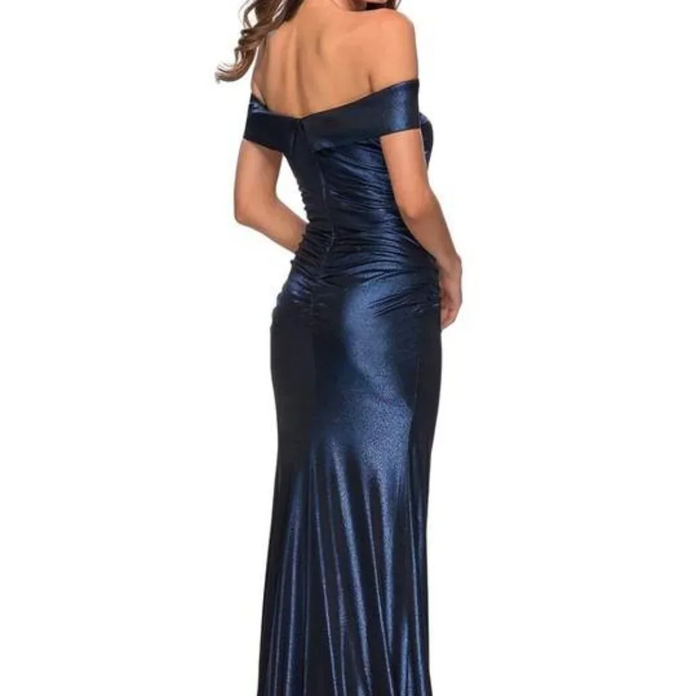 La Femme Prom Dress Blue Size 0_2